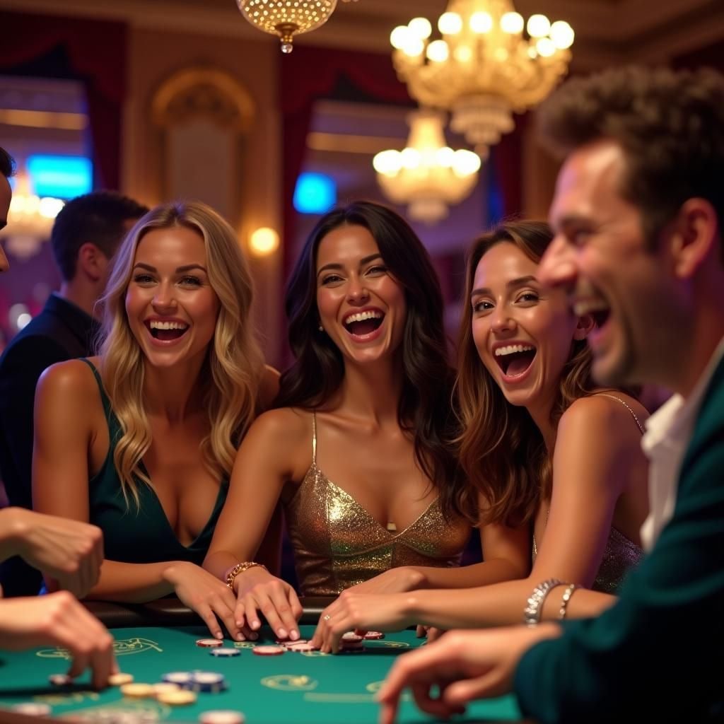 Antarmuka permainan blackjack Dream Gaming di aplikasi damaitoto
